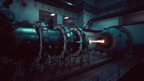 Electric-plasma-in-futuristic-reactor
