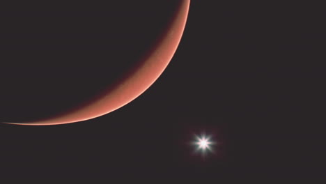 Amazing-red-planet-Mars-in-deep-stellar-space