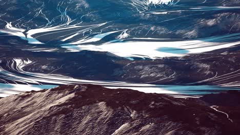 Luftaufnahme-Der-Berge-Mit-Gletscher