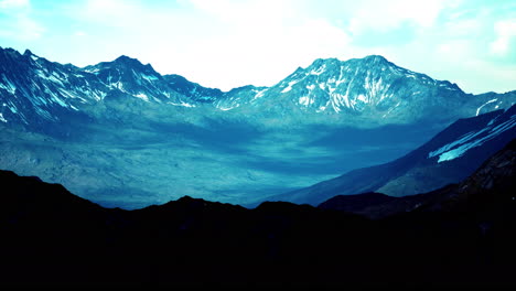 Vista-Panorámica-Del-Valle-De-La-Montaña-De-Primavera