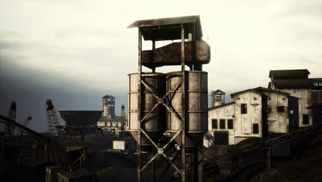 Old-abandoned-Welsh-Coal-Mine-Pit-Gear