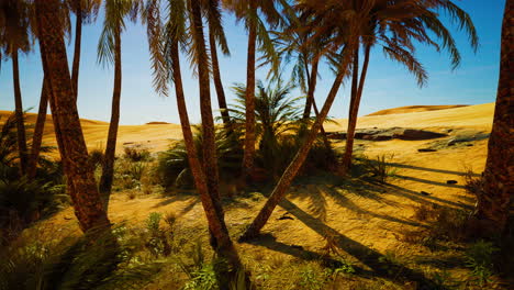 Oasis-En-Las-Dunas-Del-Desierto-Marroquí