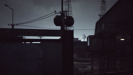 Industrial-zone-in-dark-cloudy-weather