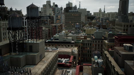 New-York-City-skyline-with-urban-skyscrapers