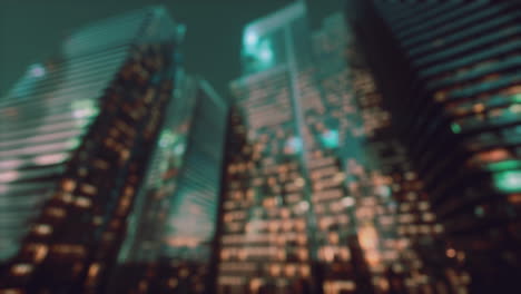 Abstract-urban-night-light-bokeh-defocused-background