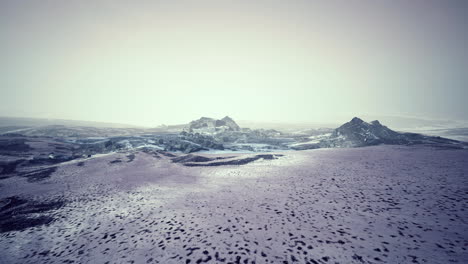 Dramatic-winter-dark-desert-steppe-on-a-highland-mountain-plateau