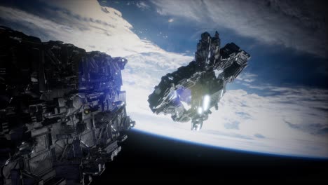 Alien-Raumschiff-Armada-Nähert-Sich-Der-Erde
