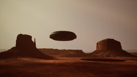 Alien-Spaceship-Hovering-over-Arizona