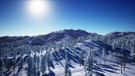 Espléndido-Paisaje-Alpino-En-Invierno