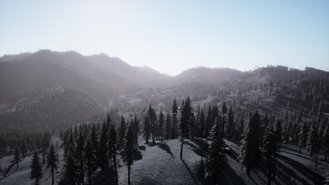 Espléndido-Paisaje-Alpino-En-Invierno