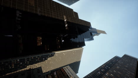 vertical-format-of-looking-directly-up-at-the-skyline-of-the-financial-district