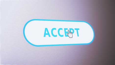Accept-button-tag-pressed-on-computer-screen-by-cursor-pointer-mouse
