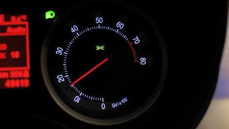Tachometer-revving.-Car-tachometer-arrow-revving.-Engine-rpm-meter