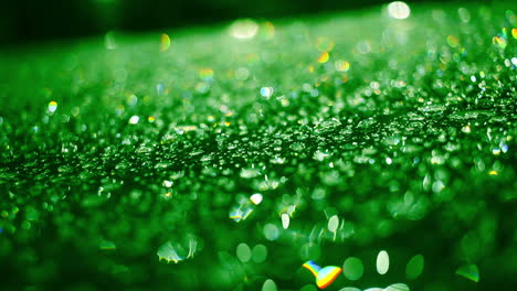 Rain-drops-on-glass-surface-at-night.-Droplets-on-glass-after-rain