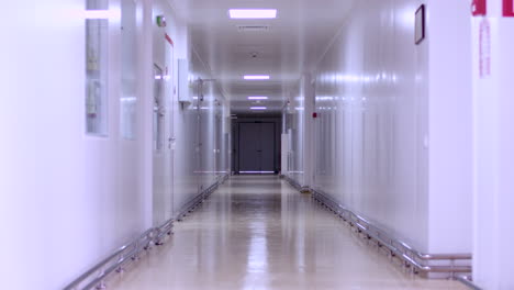 Empty-hospital-corridor-interior.-Empty-hallway-hospital.-Clinic-corridor