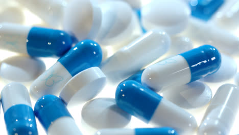 Medicine-pills-and-tablet.-Healthcare-industry.-Antibiotic-pills.-Medical-pills
