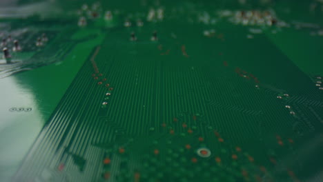 Electronic-computer-motherboard.-Closeup-integrated-communication-processor