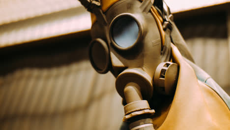 Maske-Zum-Schutz-Des-Körpers-Bei-Chemischer-Oder-Radioaktiver-Umweltverschmutzung