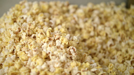 Pop-corn-background.-Process-of-drying-popcorn-after-manufacturing
