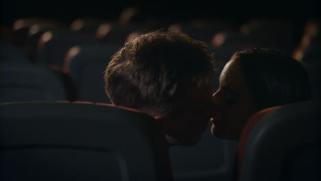 Cinema-couple-in-love.-Romantic-date-in-movie-theater.-Kissing-couple