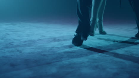 Professional-couple-legs-dancing-latin-program.-Unknown-dancers-feet-performing